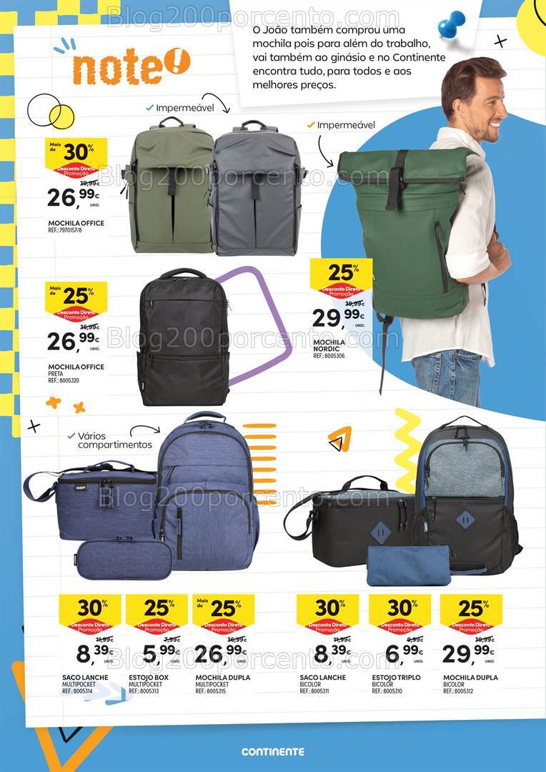 Antevisão Folheto CONTINENTE Açores Regresso às Aulas Promoções de 27 agosto a 23 setembro