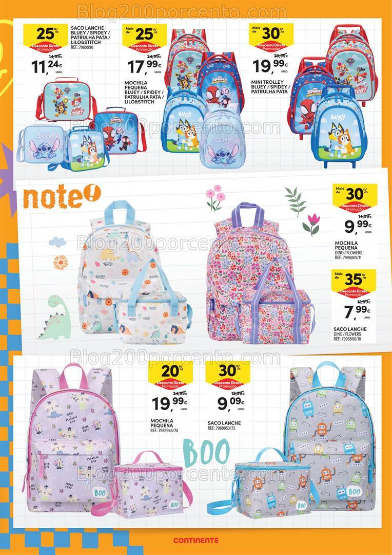 Antevisão Folheto CONTINENTE Açores Regresso às Aulas Promoções de 27 agosto a 23 setembro