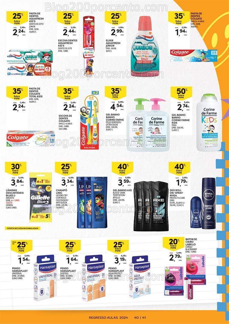 Antevisão Folheto CONTINENTE Açores Regresso às Aulas Promoções de 27 agosto a 23 setembro