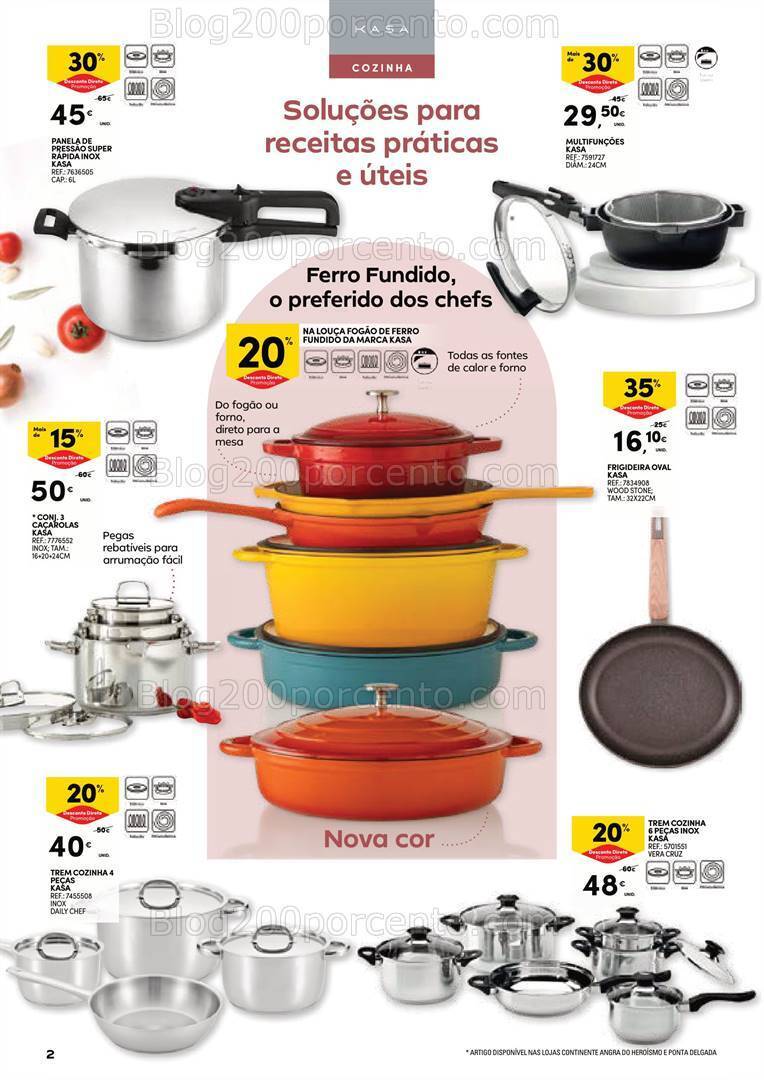 Antevisão Folheto CONTINENTE Açores Especial Tudo para a Casa - 20 fevereiro a 11 março