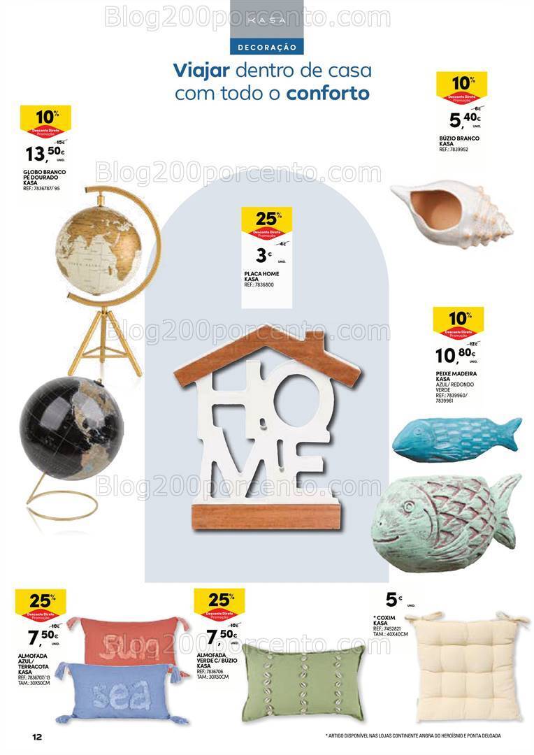 Antevisão Folheto CONTINENTE Açores Especial Tudo para a Casa - 20 fevereiro a 11 março