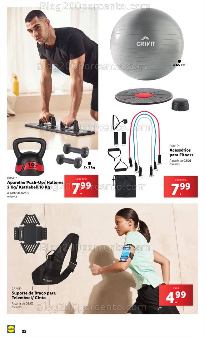 Antevisão Folheto LIDL Bazar Vida Saudável Promoções a partir de 2 janeiro