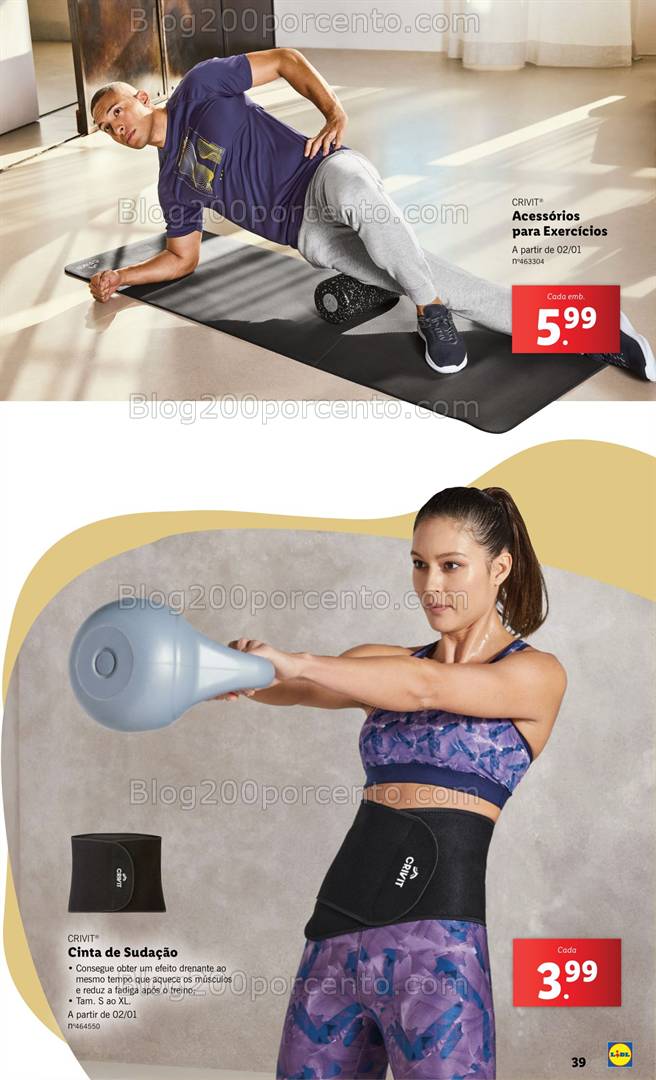 Antevisão Folheto LIDL Bazar Vida Saudável Promoções a partir de 2 janeiro