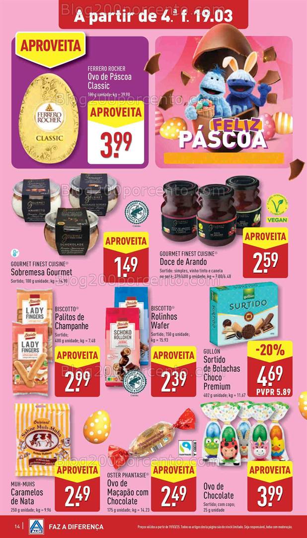 Antevisão Folheto ALDI Promoções de 19 a 25 março