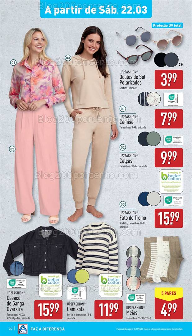Antevisão Folheto ALDI Promoções de 19 a 25 março