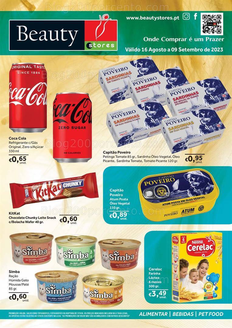 Antevisão Folheto BEAUTY STORES Promoções de 16 agosto a 9 setembro