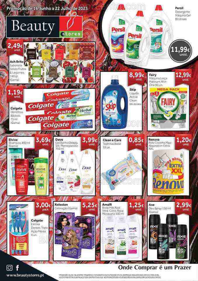 Antevisão Folheto BEAUTY STORES Promoções de 16 junho a 22 julho