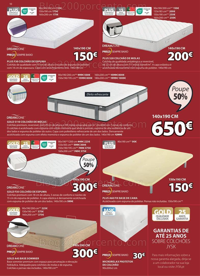 Antevisão Folheto JYSK Promoções de 25 a 31 janeiro