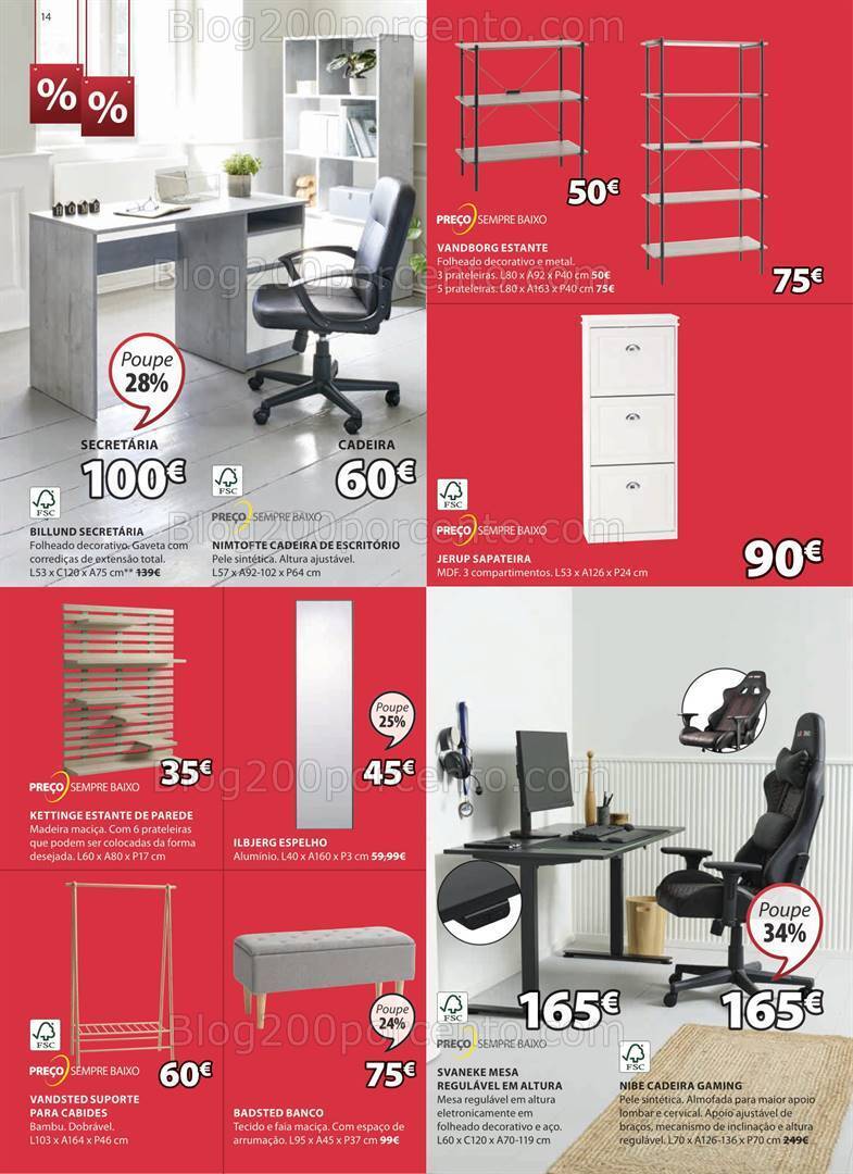 Antevisão Folheto JYSK Promoções de 25 a 31 janeiro