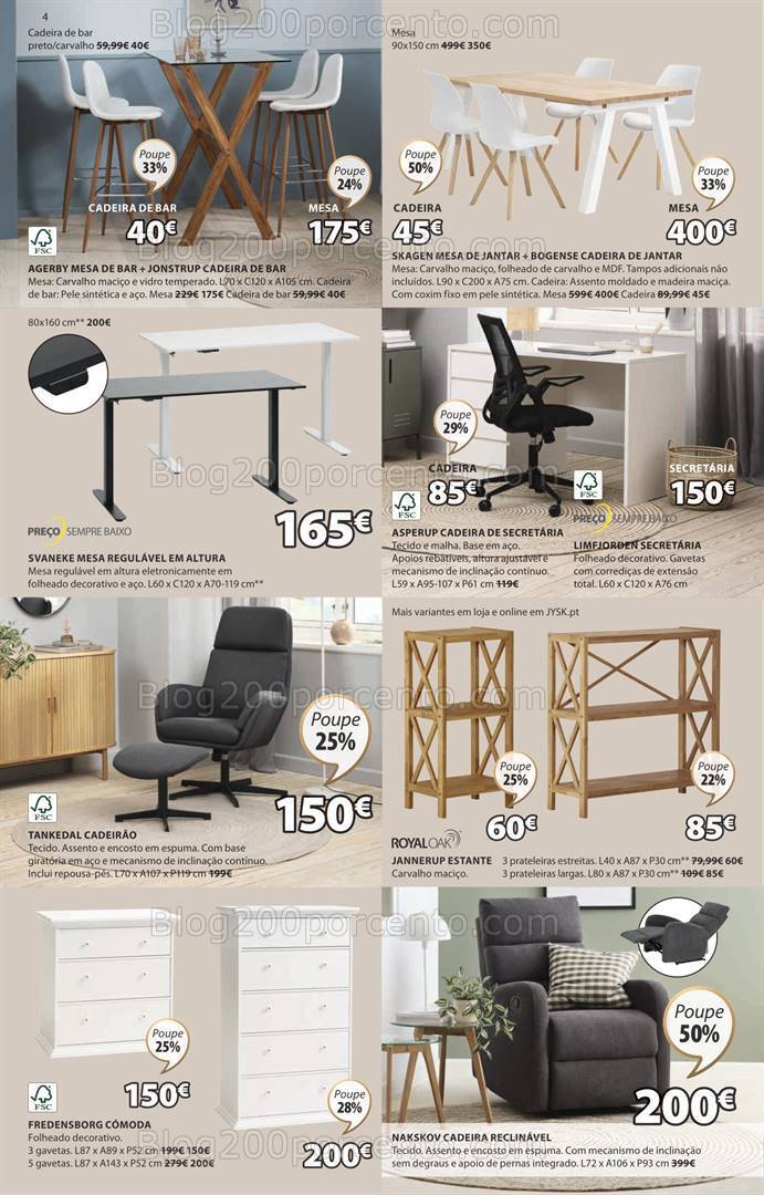 Antevisão Folheto JYSK Promoções de 1 fevereiro a 6 março