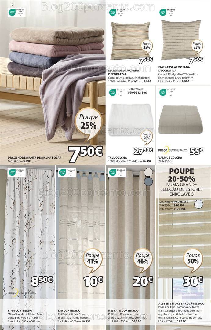 Antevisão Folheto JYSK Promoções de 1 fevereiro a 6 março