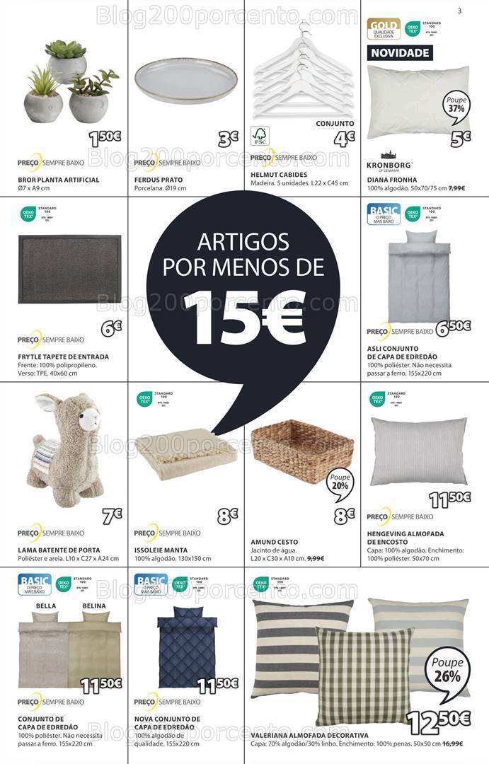 Antevisão Folheto JYSK Promoções de 29 fevereiro a 6 março