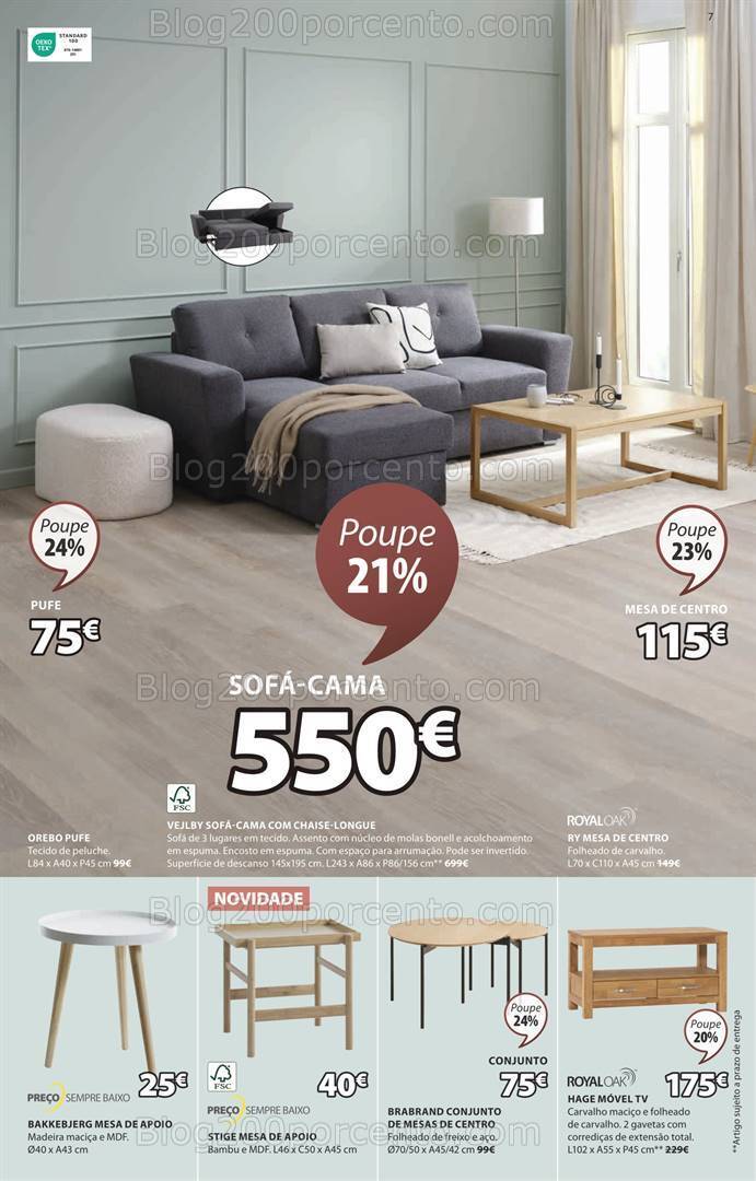 Antevisão Folheto JYSK Promoções de 29 fevereiro a 6 março