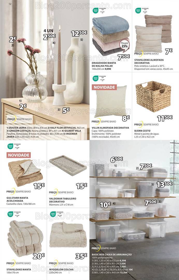 Antevisão Folheto JYSK Promoções de 29 fevereiro a 6 março