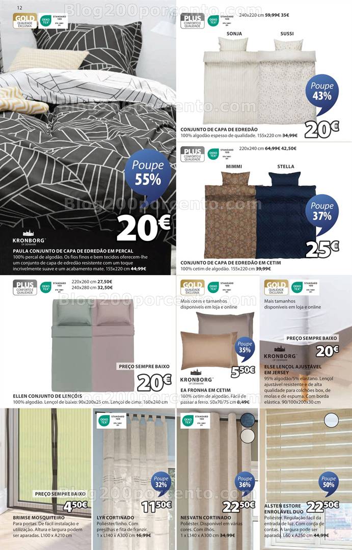 Antevisão Folheto JYSK Promoções de 1 de maio a 11 junho