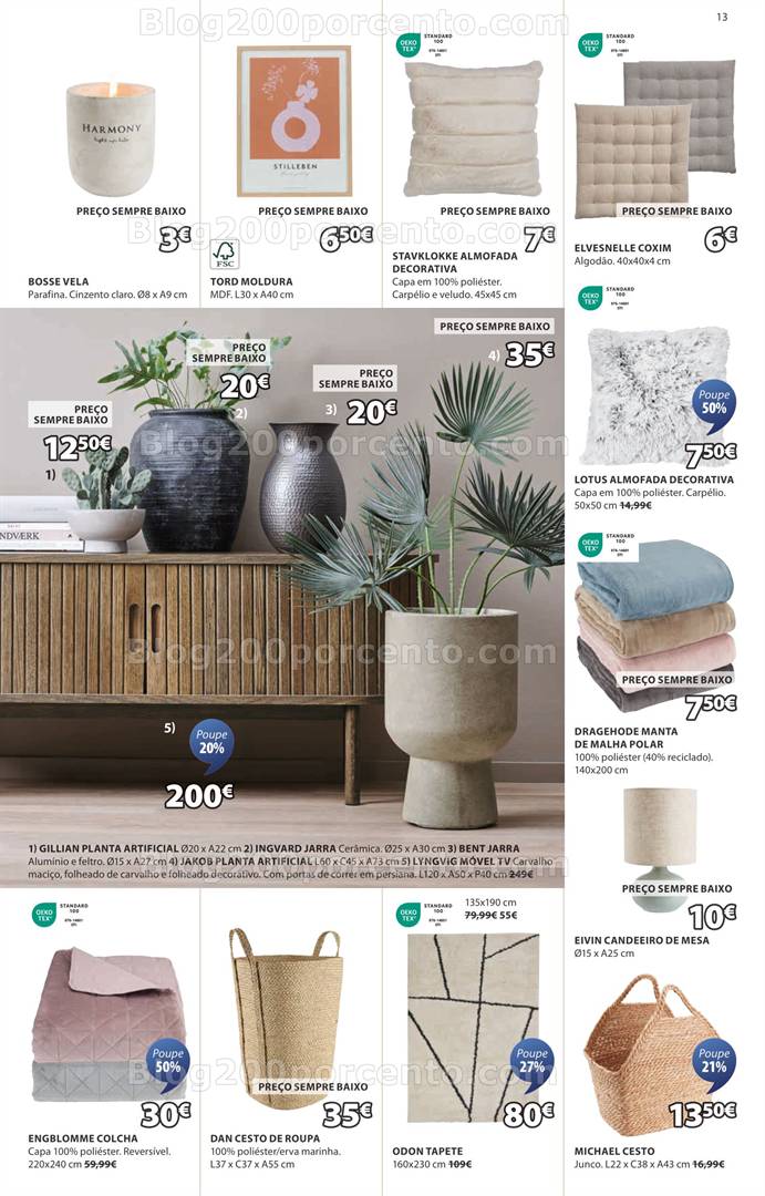 Antevisão Folheto JYSK Promoções de 1 de maio a 11 junho