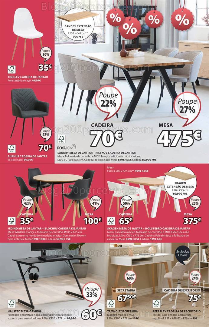 Antevisão Folheto JYSK Saldos de Verão Promoções até 20 junho a 31 julho