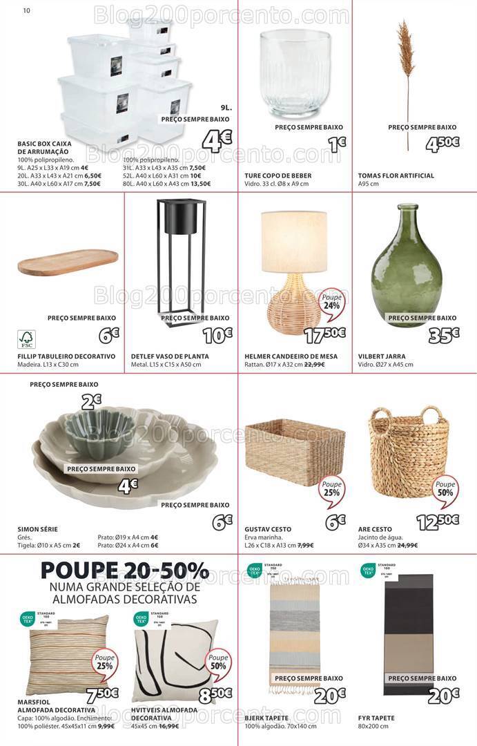 Antevisão Folheto JYSK Saldos de Verão Promoções até 20 junho a 31 julho