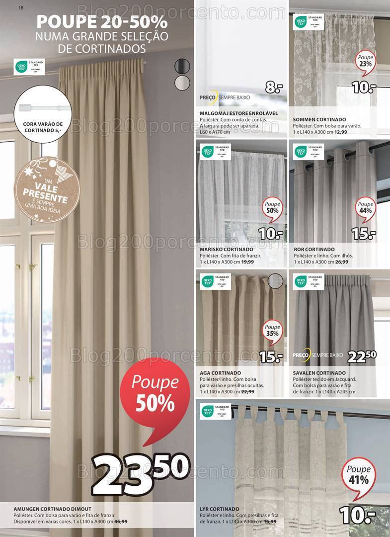 Antevisão Folheto JYSK Natal Promoções até 27 dezembro