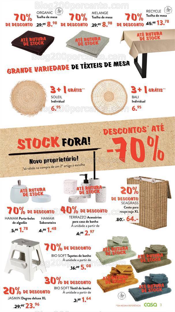 Antevisão Folheto CASA Stock Off Promoções de 10 a 30 junho