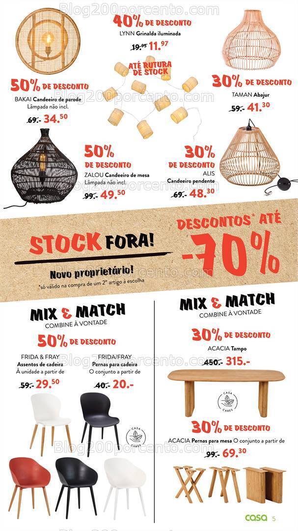 Antevisão Folheto CASA Stock Off Promoções de 10 a 30 junho