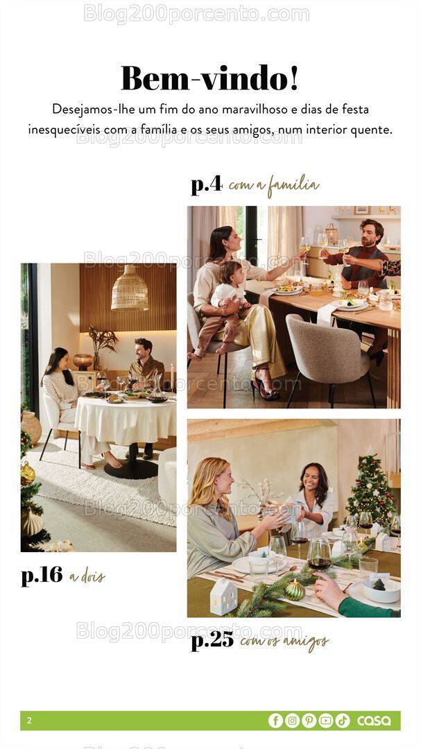 Antevisão Folheto CASA Natal Promoções de 5 outubro a 31 dezembro