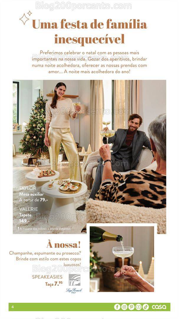 Antevisão Folheto CASA Natal Promoções de 5 outubro a 31 dezembro
