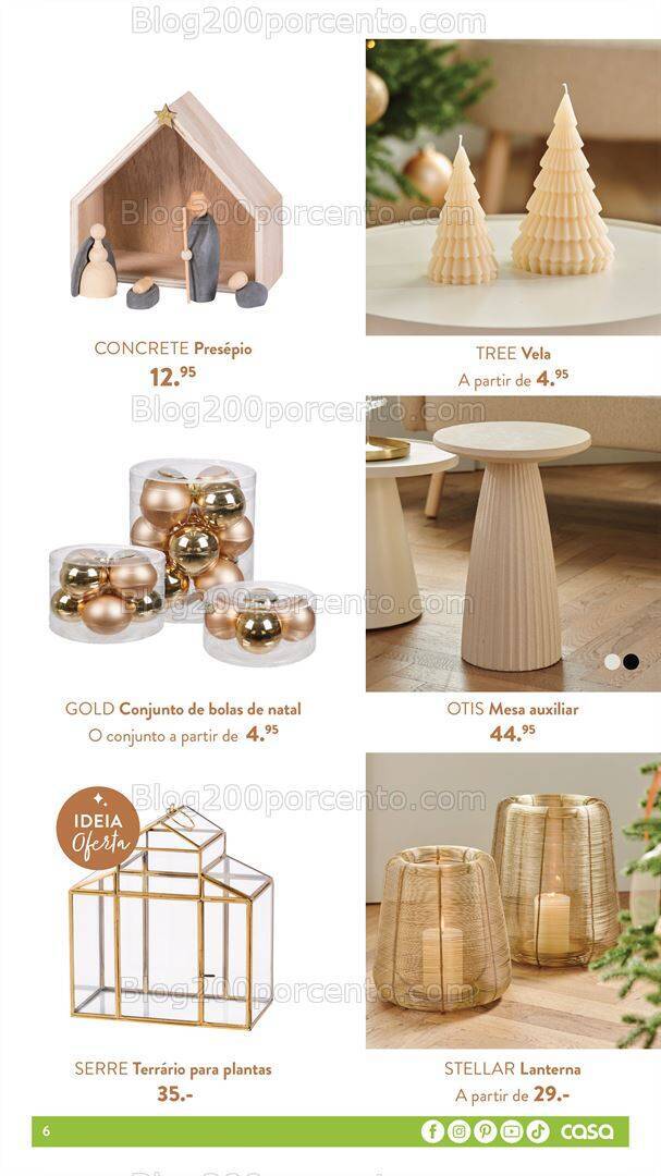 Antevisão Folheto CASA Natal Promoções de 5 outubro a 31 dezembro