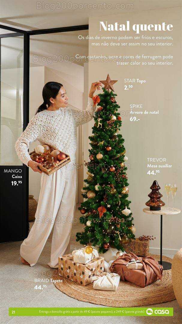 Antevisão Folheto CASA Natal Promoções de 5 outubro a 31 dezembro