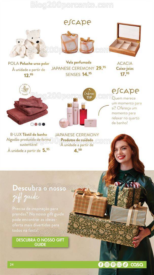 Antevisão Folheto CASA Natal Promoções de 5 outubro a 31 dezembro