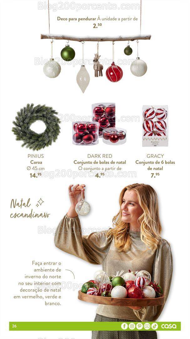 Antevisão Folheto CASA Natal Promoções de 5 outubro a 31 dezembro