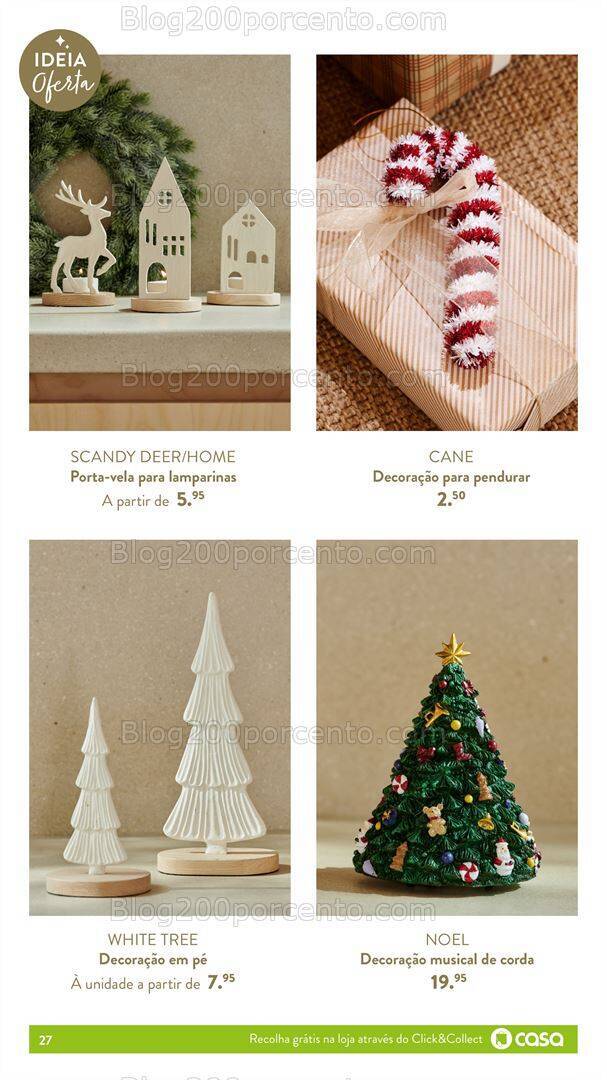 Antevisão Folheto CASA Natal Promoções de 5 outubro a 31 dezembro