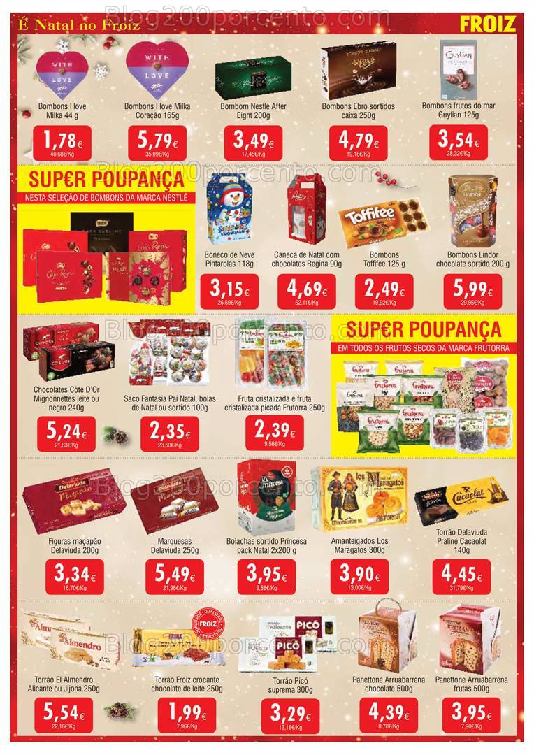 Antevisão Folheto FROIZ Promoções de 5 a 18 dezembro