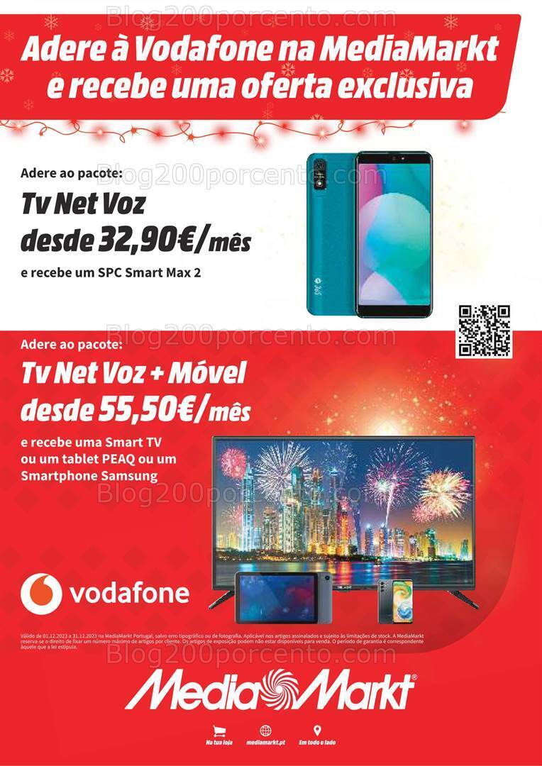 Antevisão Folheto MEDIA MARKT Natal Promoções de 1 a 31 dezembro