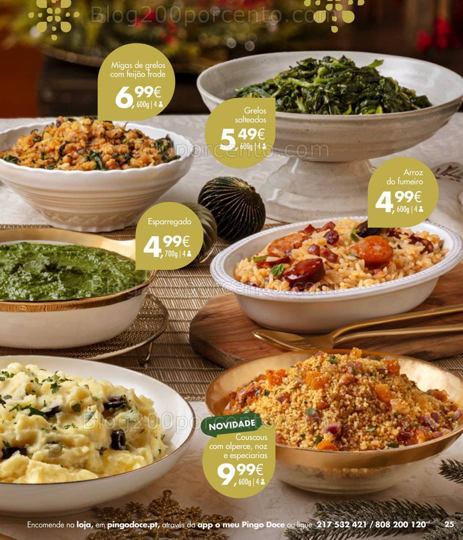 Antevisão Folheto PINGO DOCE Take Away Natal e Ano Novo - 14 novembro a 26 dezembro