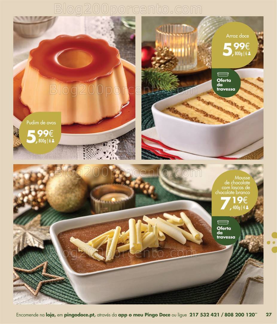 Antevisão Folheto PINGO DOCE Take Away Natal e Ano Novo - 14 novembro a 26 dezembro