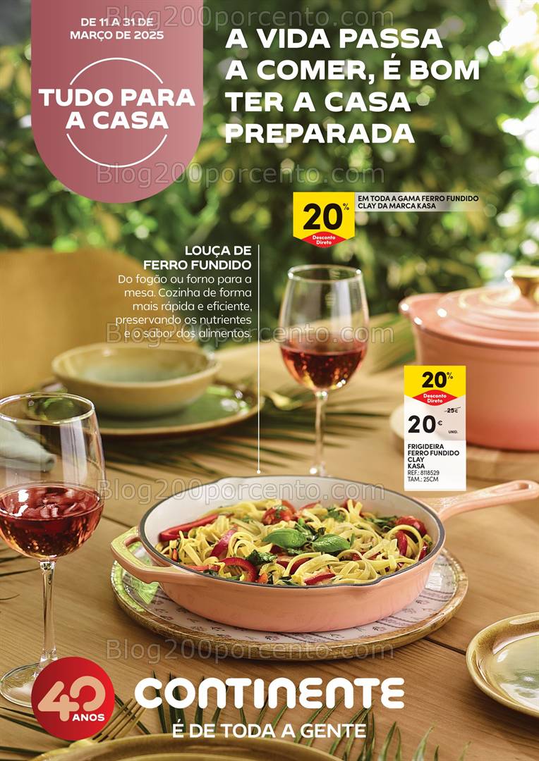 Antevisão Folheto CONTINENTE Açores Tudo Para a Casa - 11 de 31 março