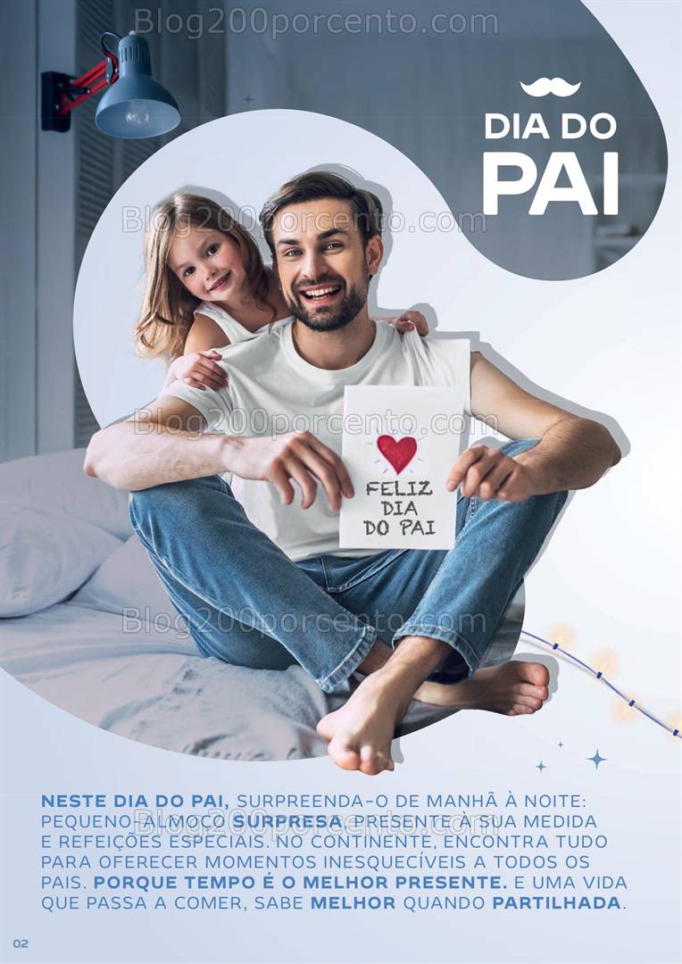 Antevisão Folheto CONTINENTE Dia do Pai Promoções de 4 a 19 março