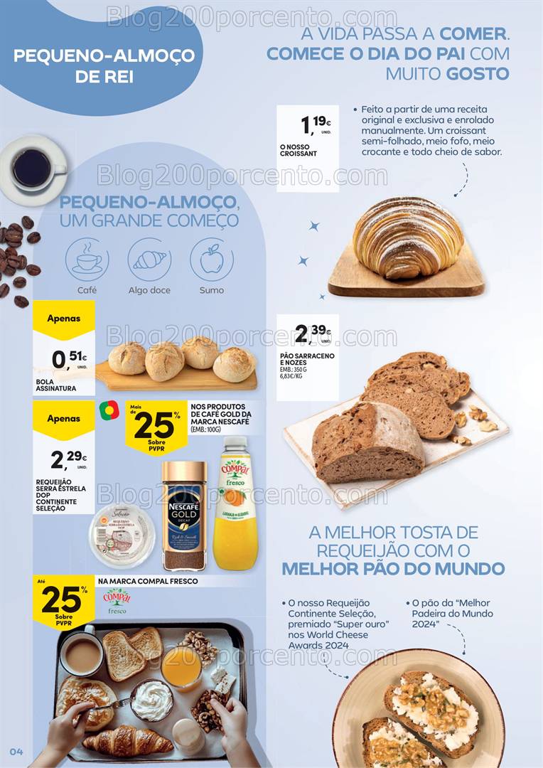 Antevisão Folheto CONTINENTE Dia do Pai Promoções de 4 a 19 março