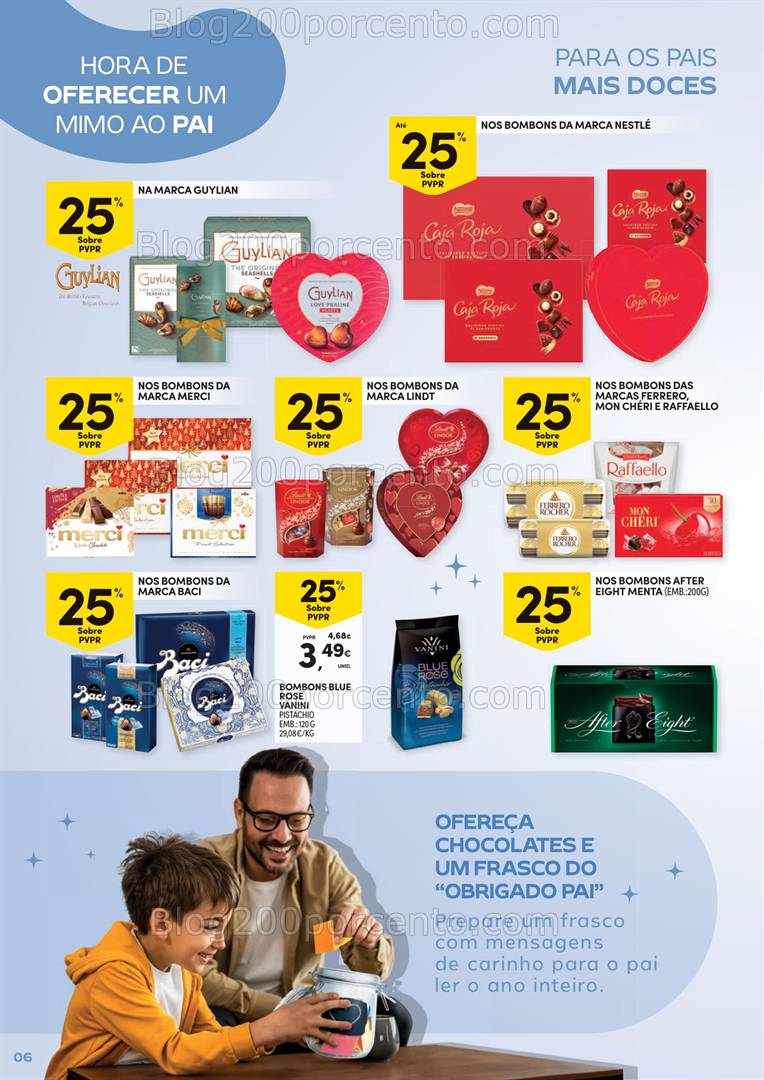 Antevisão Folheto CONTINENTE Dia do Pai Promoções de 4 a 19 março