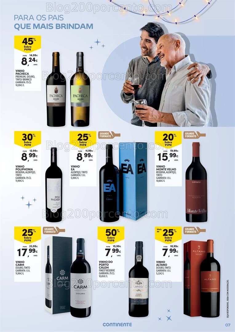 Antevisão Folheto CONTINENTE Dia do Pai Promoções de 4 a 19 março