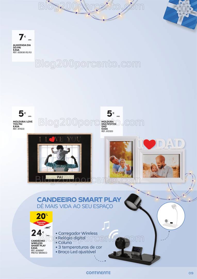 Antevisão Folheto CONTINENTE Dia do Pai Promoções de 4 a 19 março