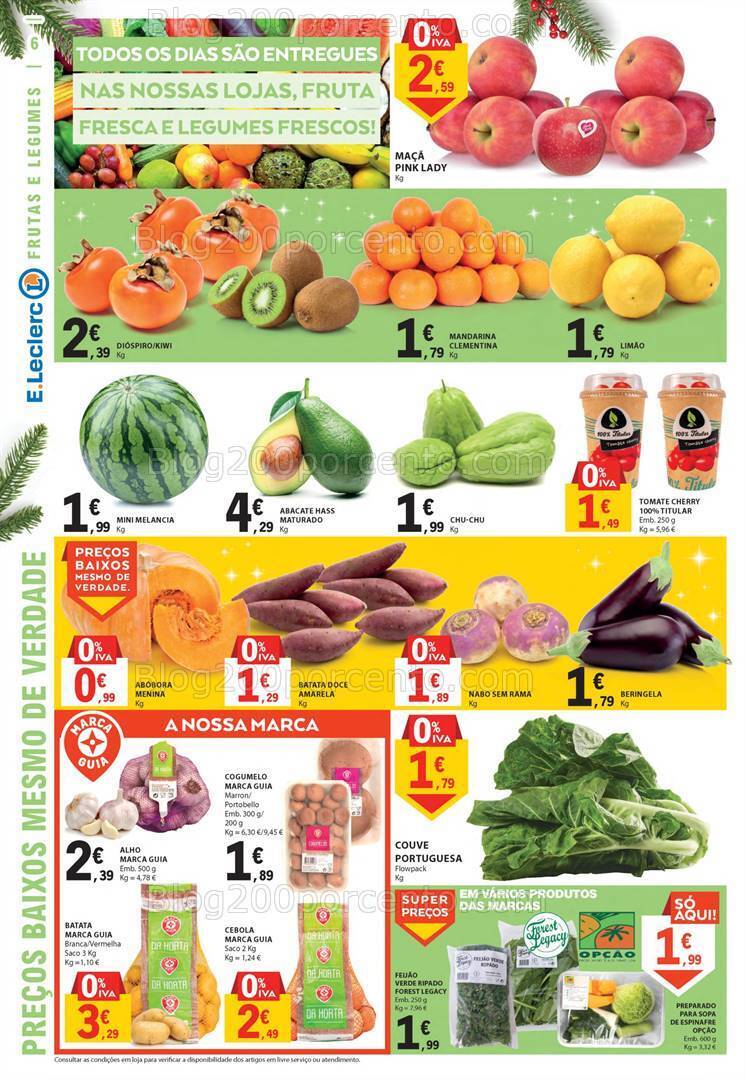 Antevisão Folheto E-LECLERC Promoções de 30 novembro a 6 dezembro