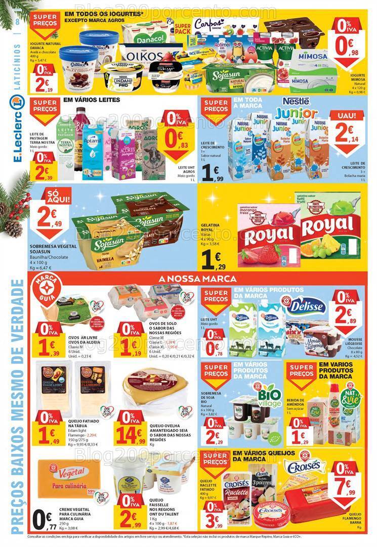 Antevisão Folheto E-LECLERC Promoções de 30 novembro a 6 dezembro