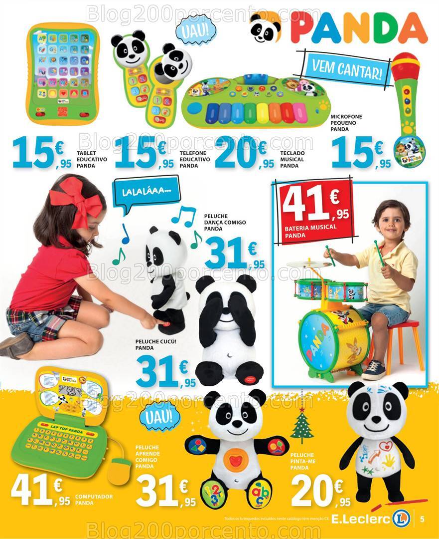 Antevisão Folheto E-LECLERC Brinquedos Natal - 12 novembro a 24 dezembro