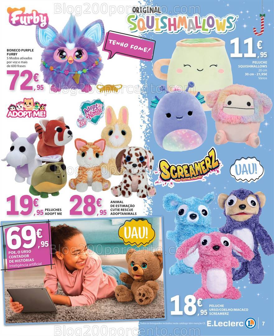 Antevisão Folheto E-LECLERC Brinquedos Natal - 12 novembro a 24 dezembro