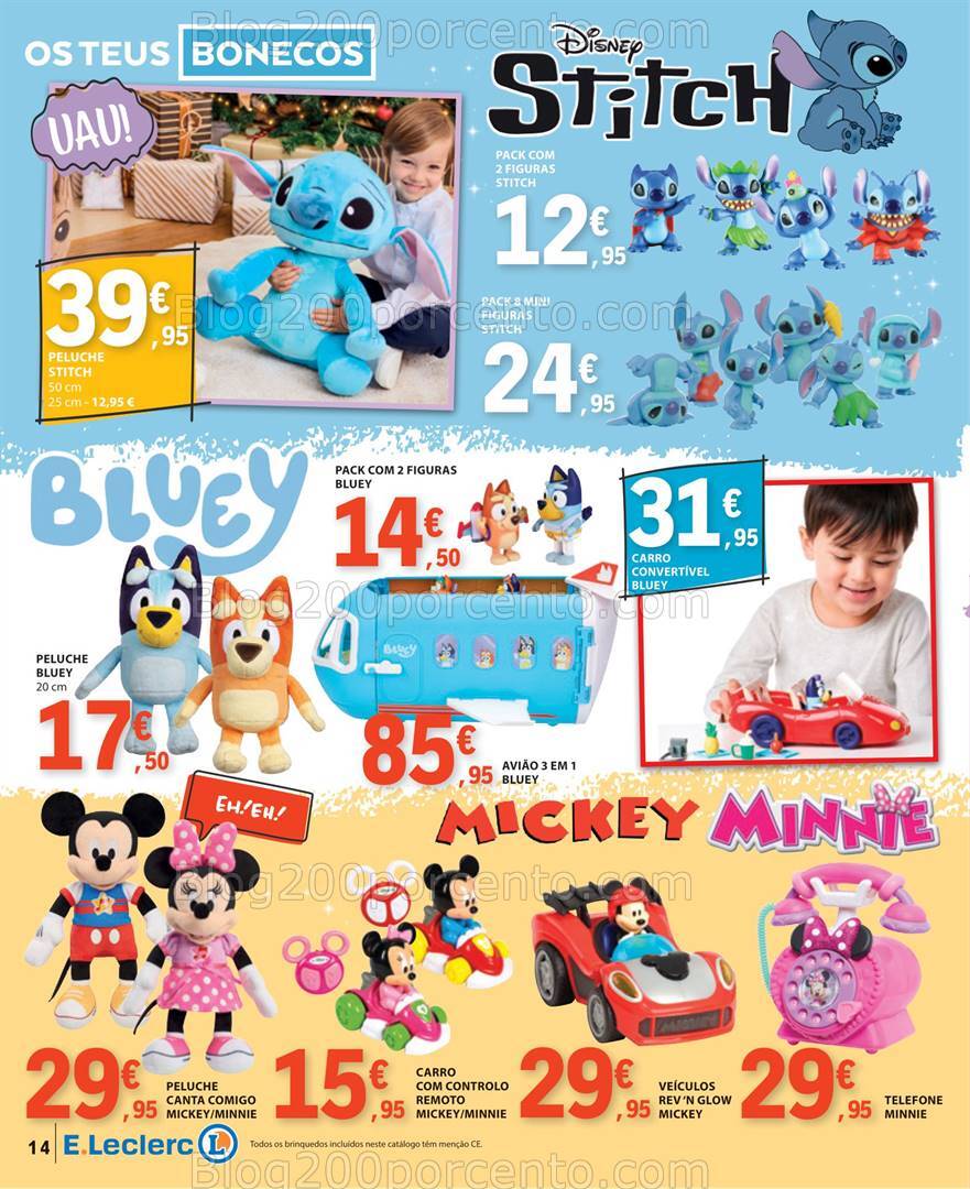 Antevisão Folheto E-LECLERC Brinquedos Natal - 12 novembro a 24 dezembro