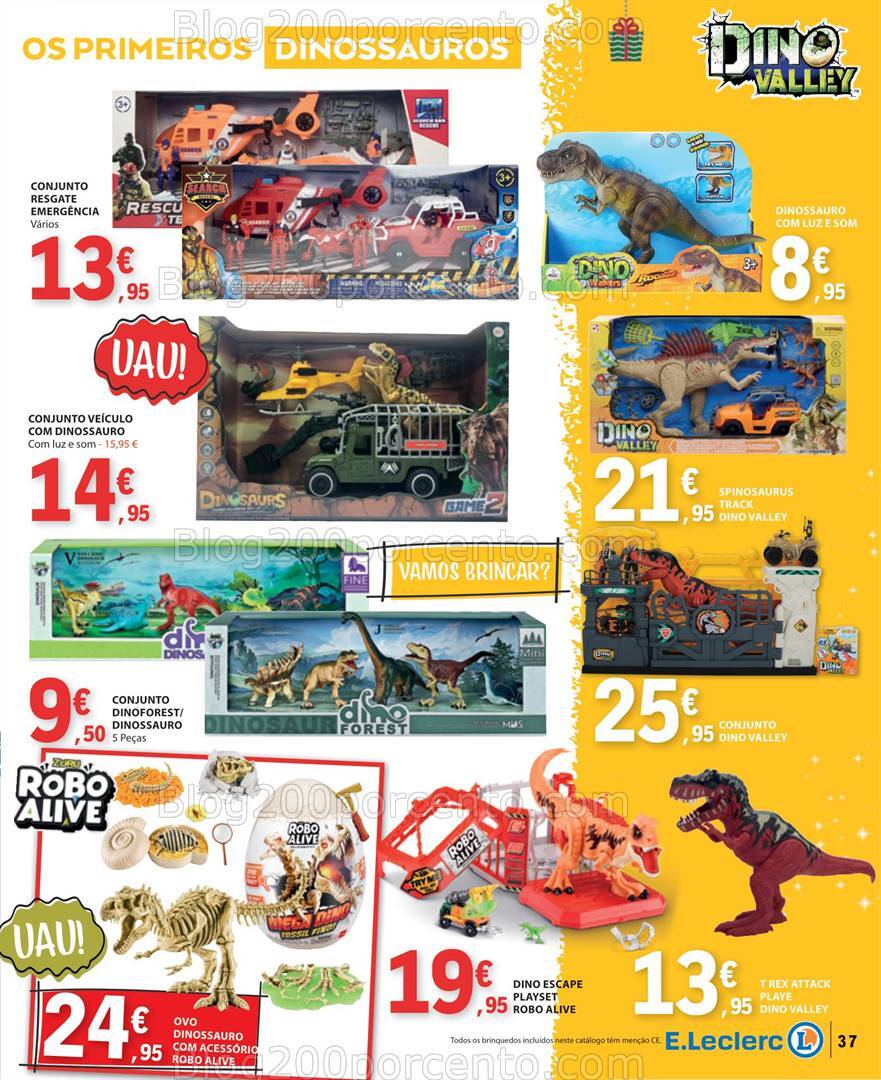 Antevisão Folheto E-LECLERC Brinquedos Natal - 12 novembro a 24 dezembro
