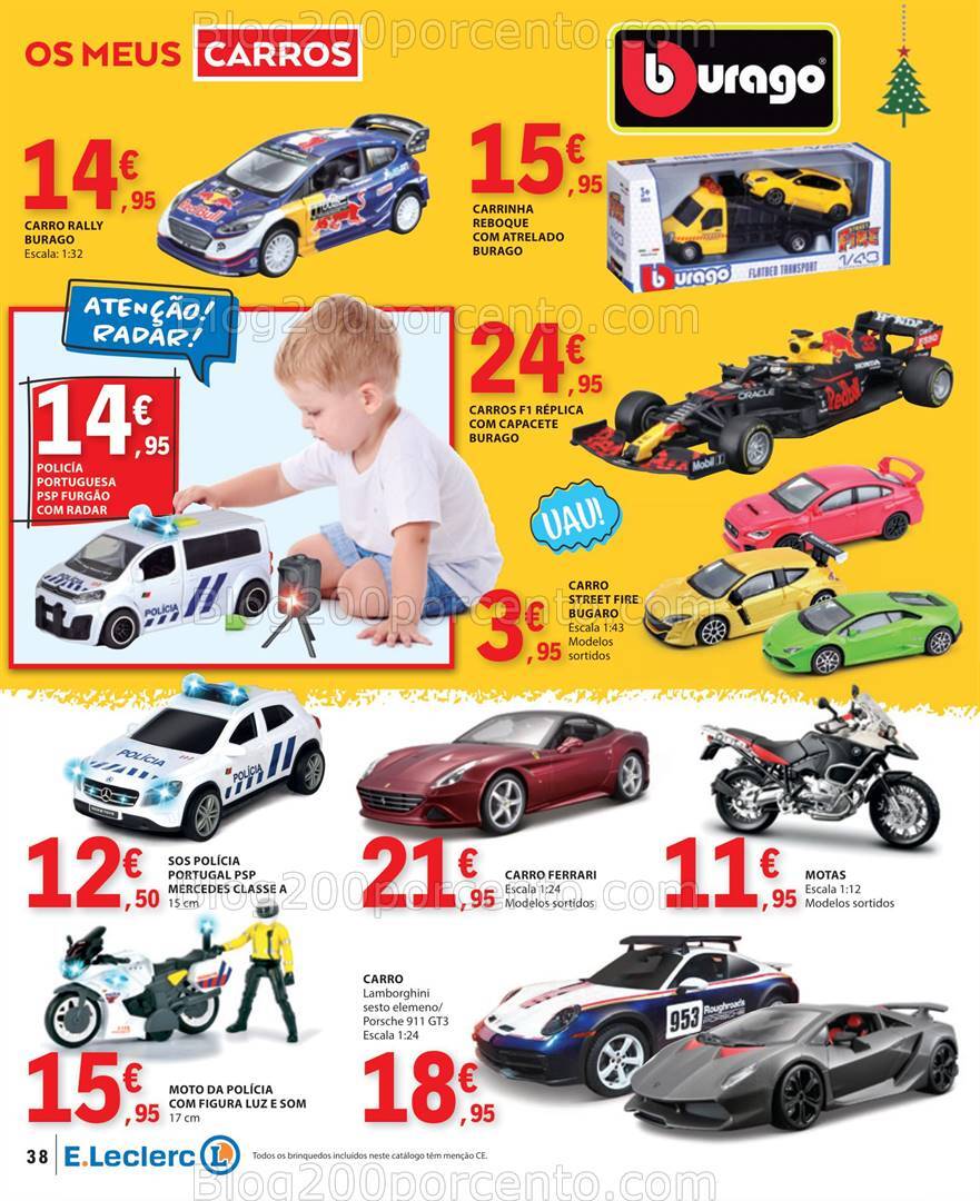 Antevisão Folheto E-LECLERC Brinquedos Natal - 12 novembro a 24 dezembro