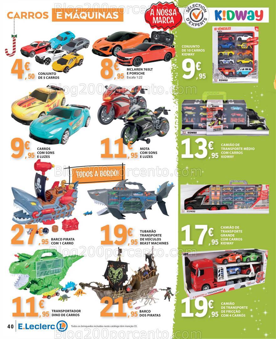 Antevisão Folheto E-LECLERC Brinquedos Natal - 12 novembro a 24 dezembro